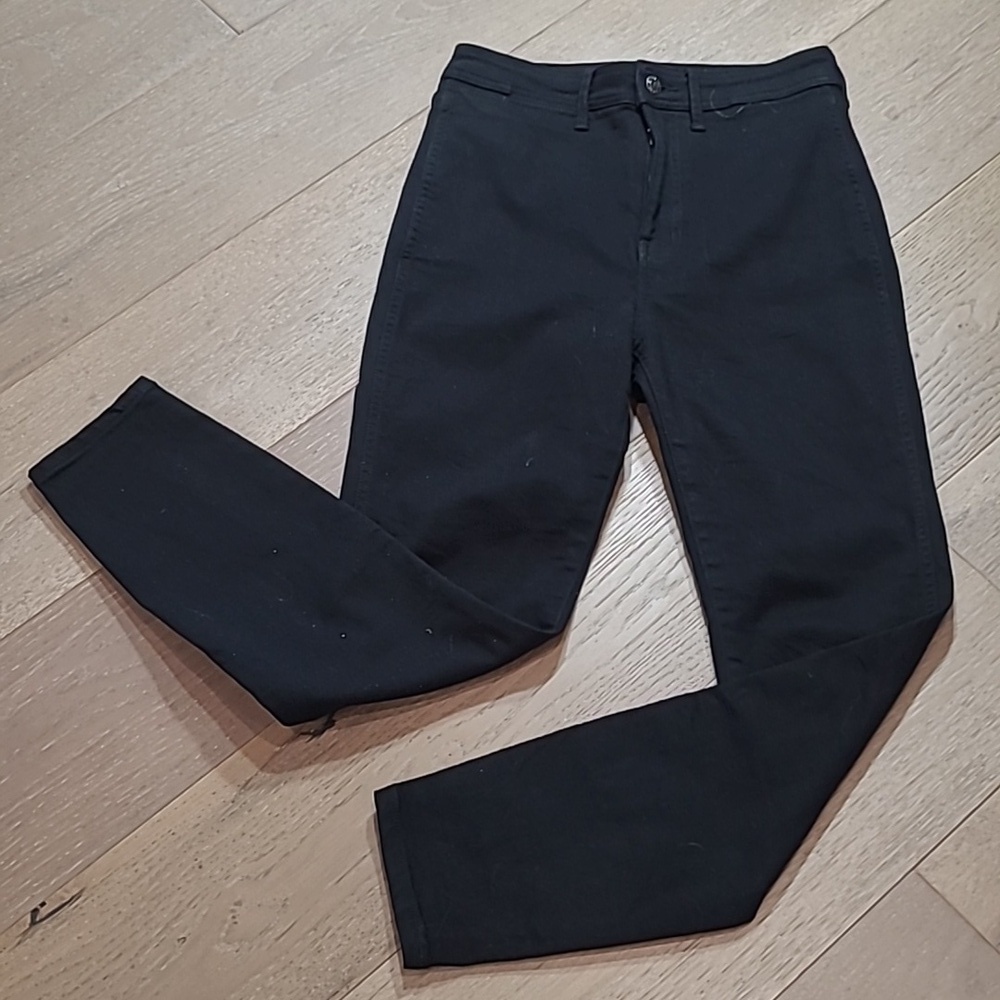 EUC Everlane Jeans Women's sz 28R Black The Way-High Skinny Jean